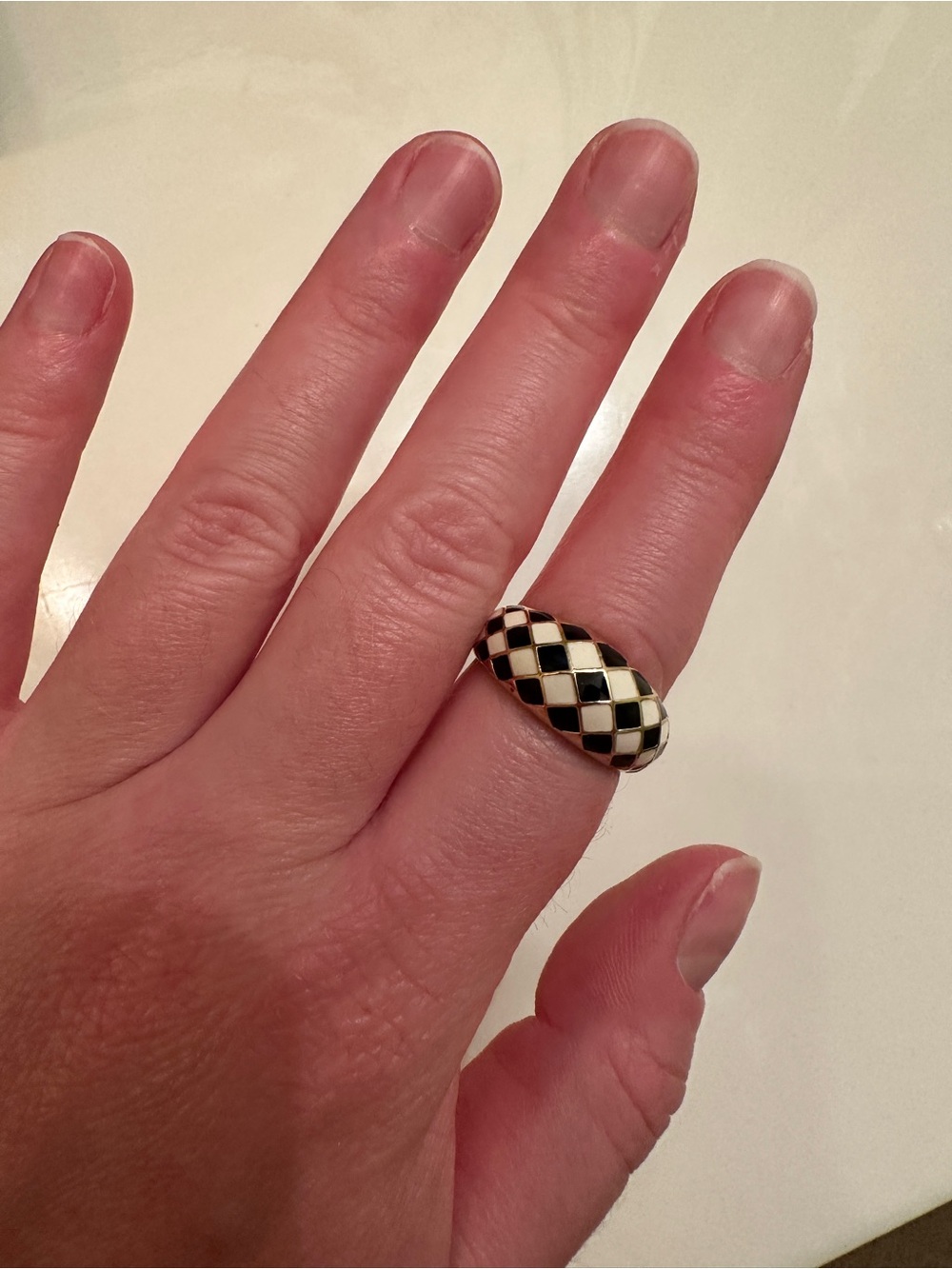 Rellery Checker Ring